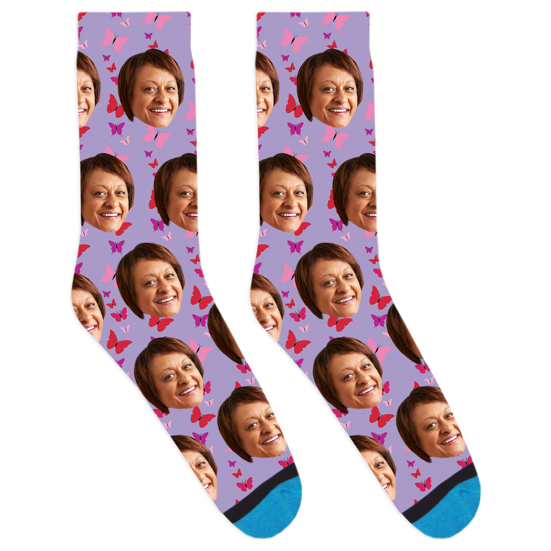 Custom Butterflies Socks