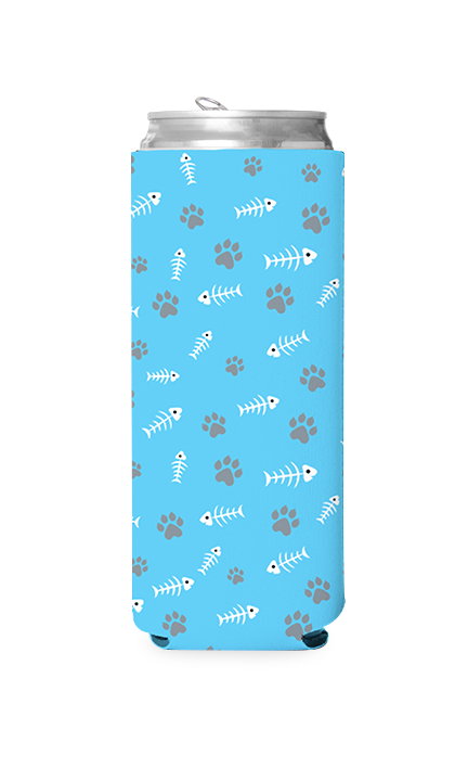 Cat Predesigned Can Cooler