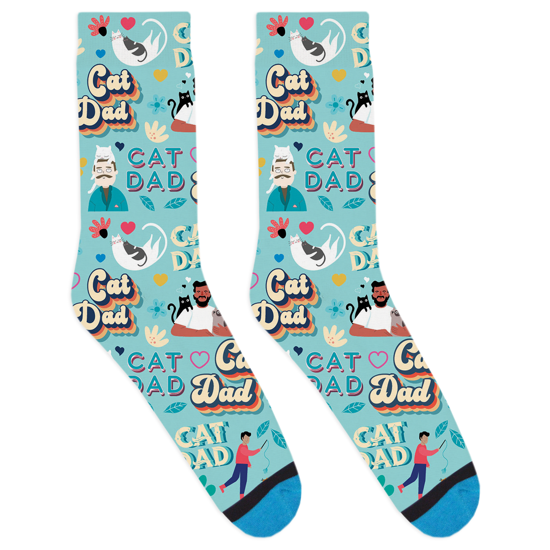 Cat Dad Socks