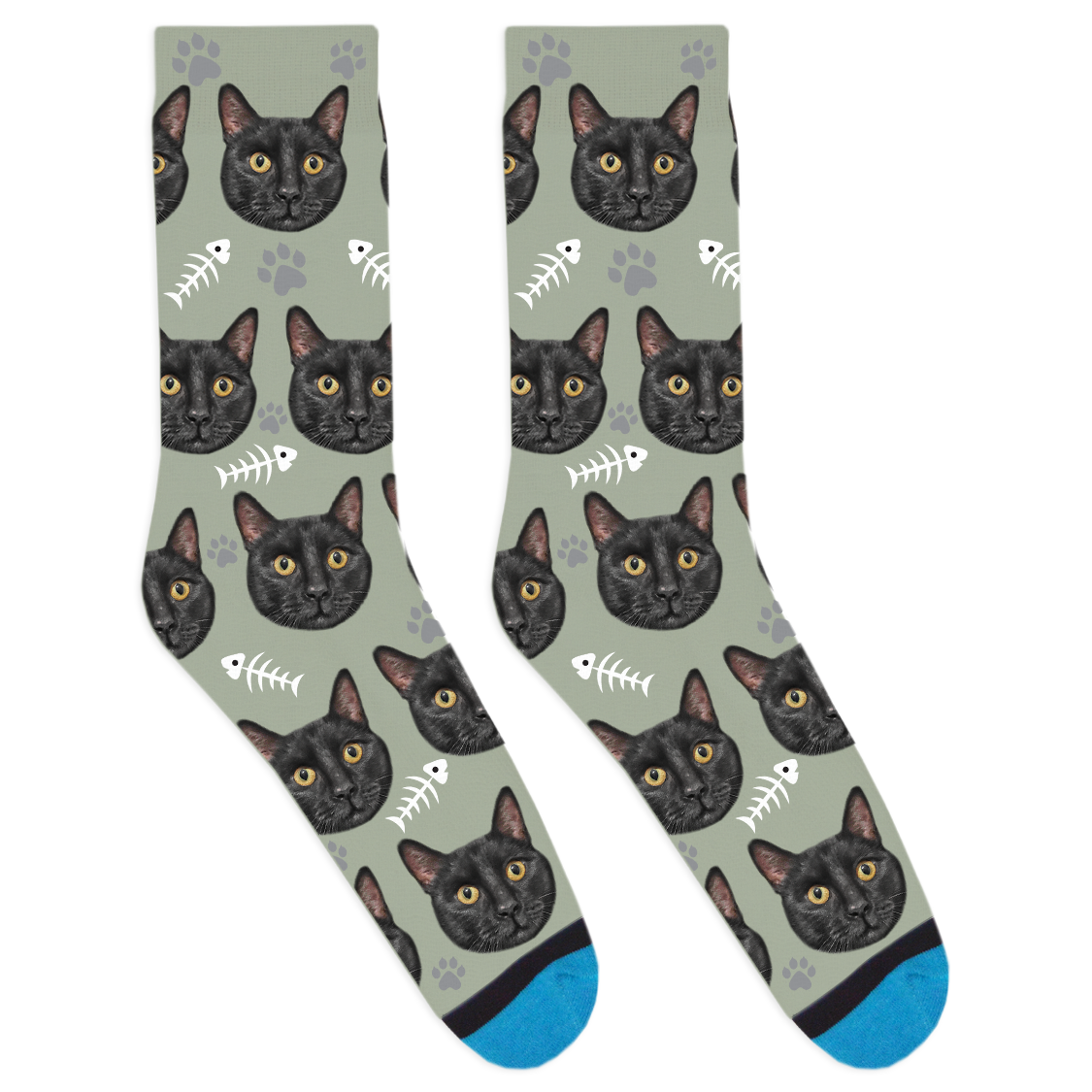 Custom Cat Socks