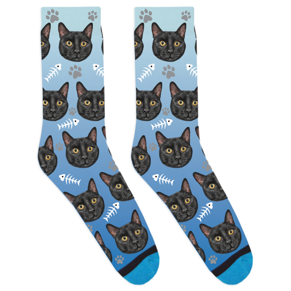 Custom Cat Socks