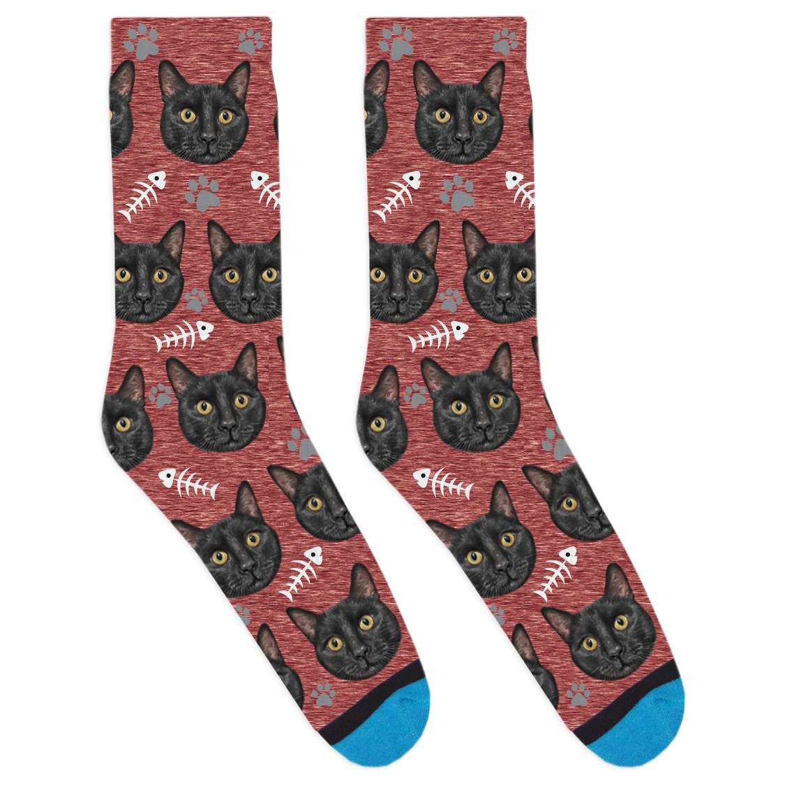 Custom Cat Socks