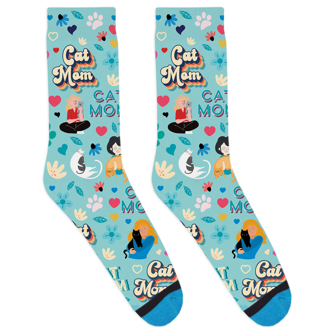 Cat Mom Socks