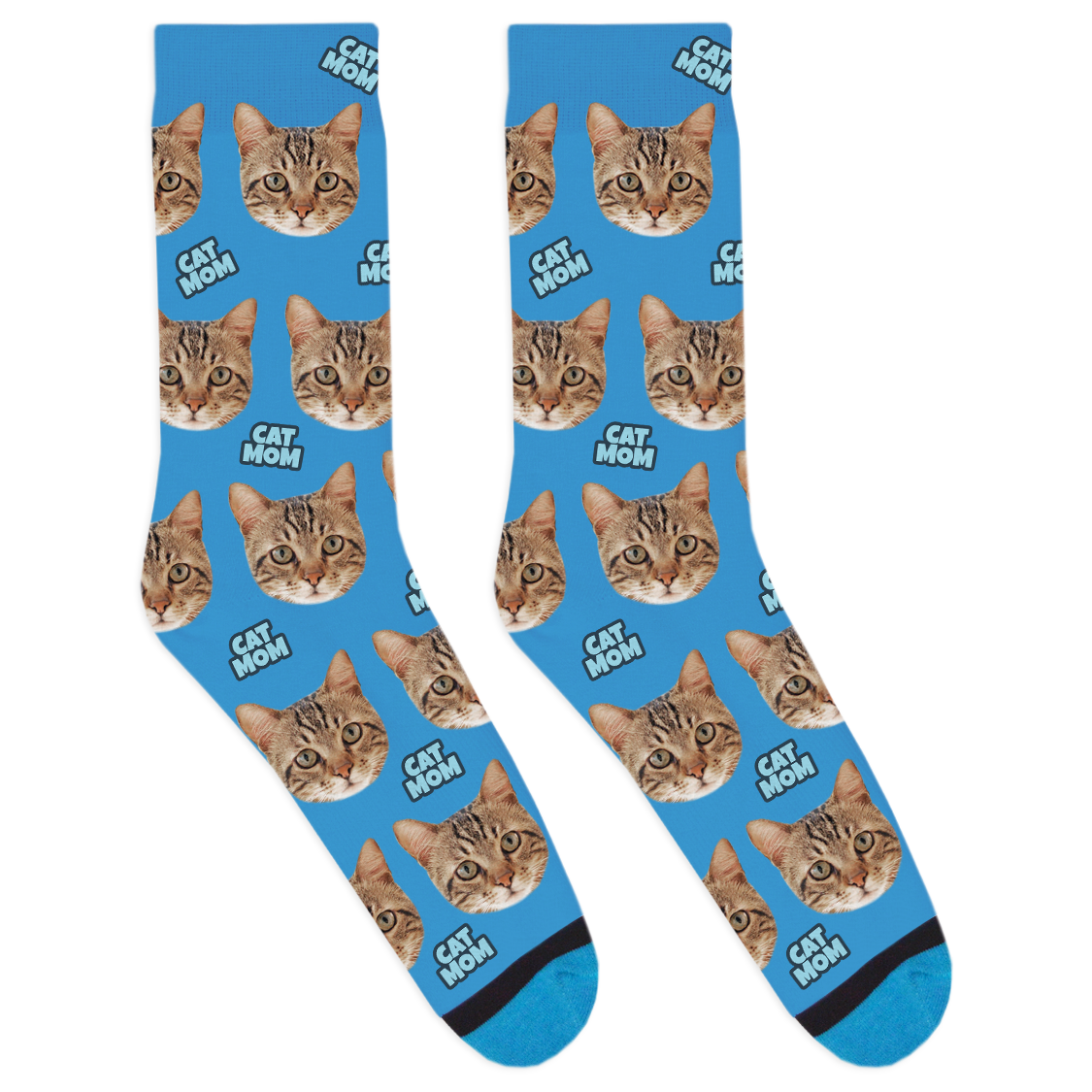 Custom Cat Mom Socks