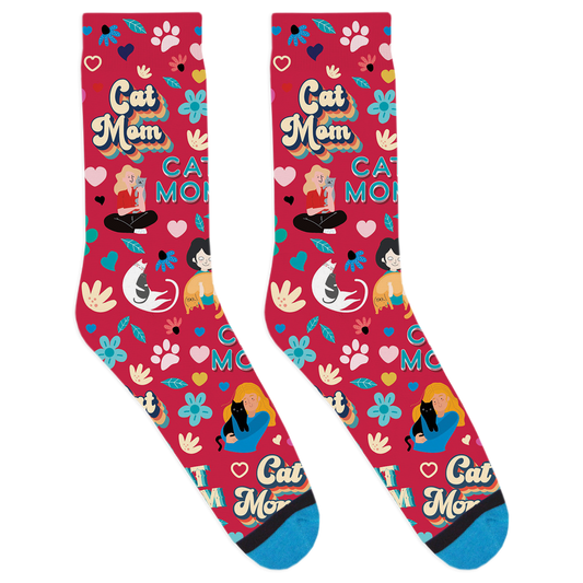 Cat Mom Socks