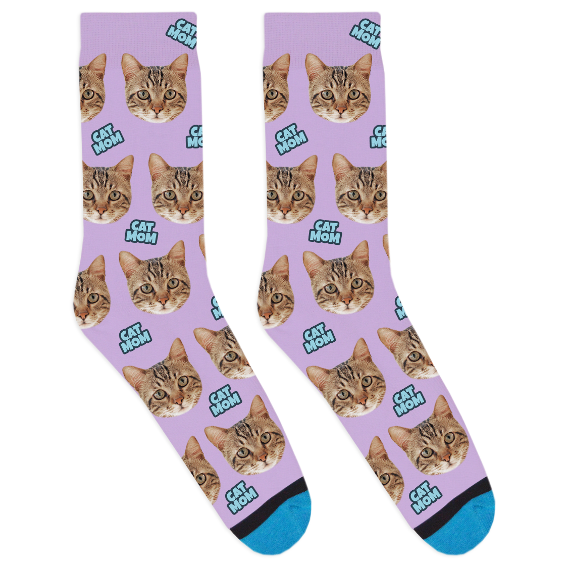 Custom Cat Mom Socks