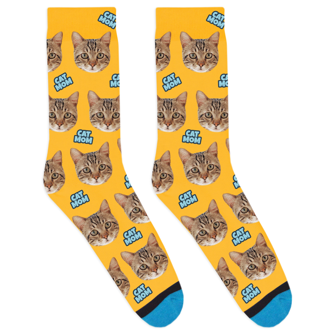 Custom Cat Mom Socks