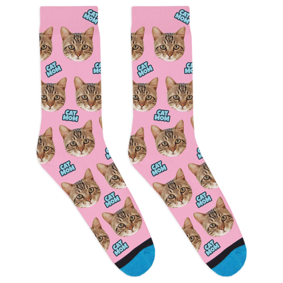 Custom Cat Mom Socks