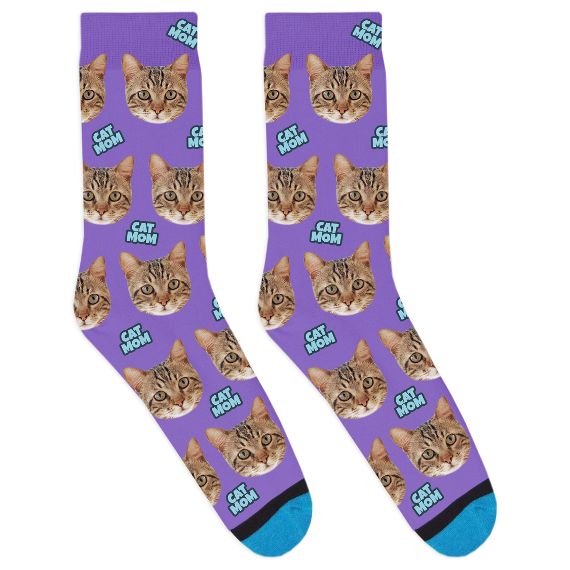 Custom Cat Mom Socks