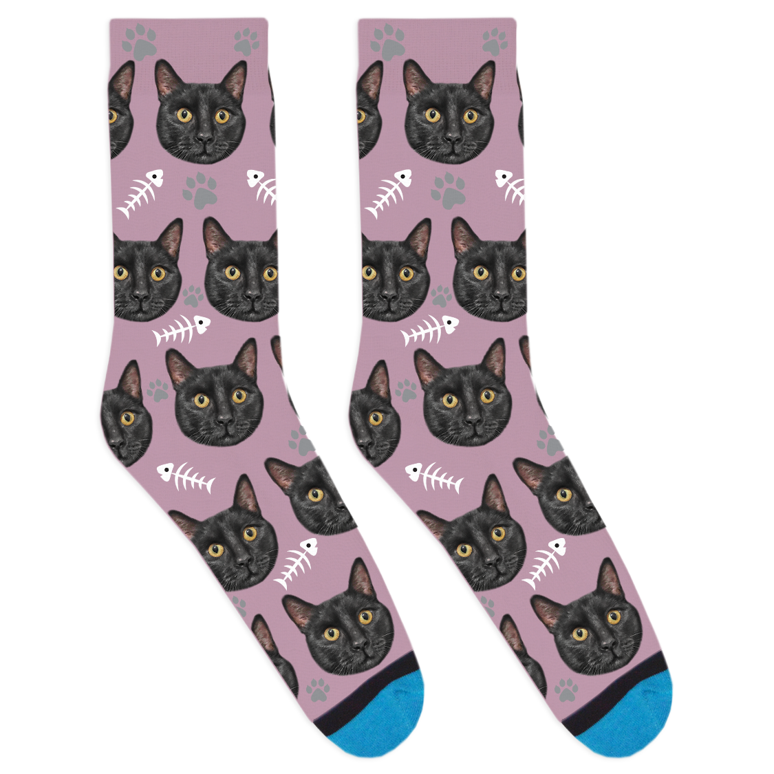Custom Cat Socks