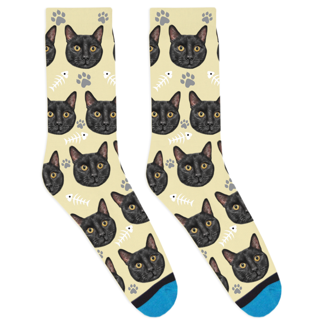 Custom Cat Socks