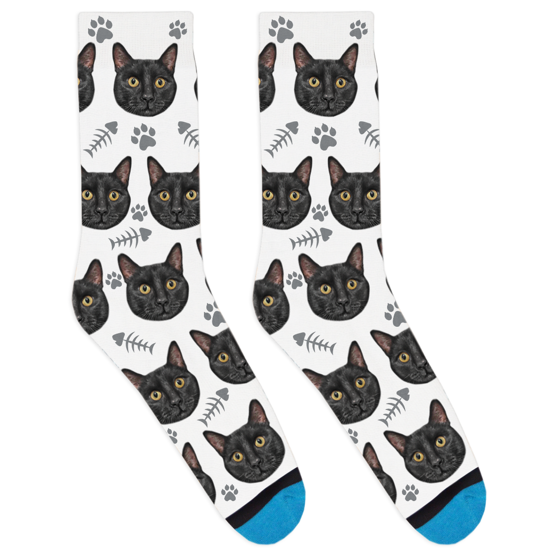 Custom Cat Socks