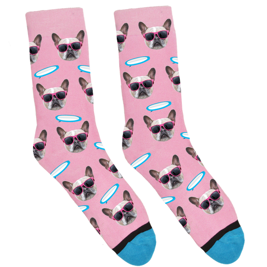 Cherie the Surf Dog Socks