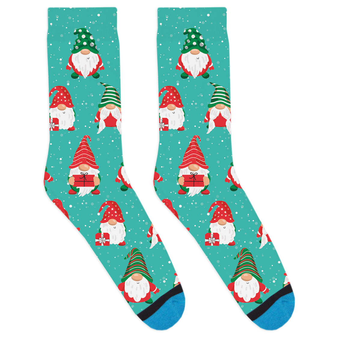 Christmas Gnomes Socks