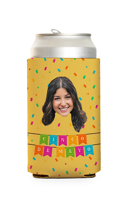 Custom Cinco de Mayo Can Cooler
