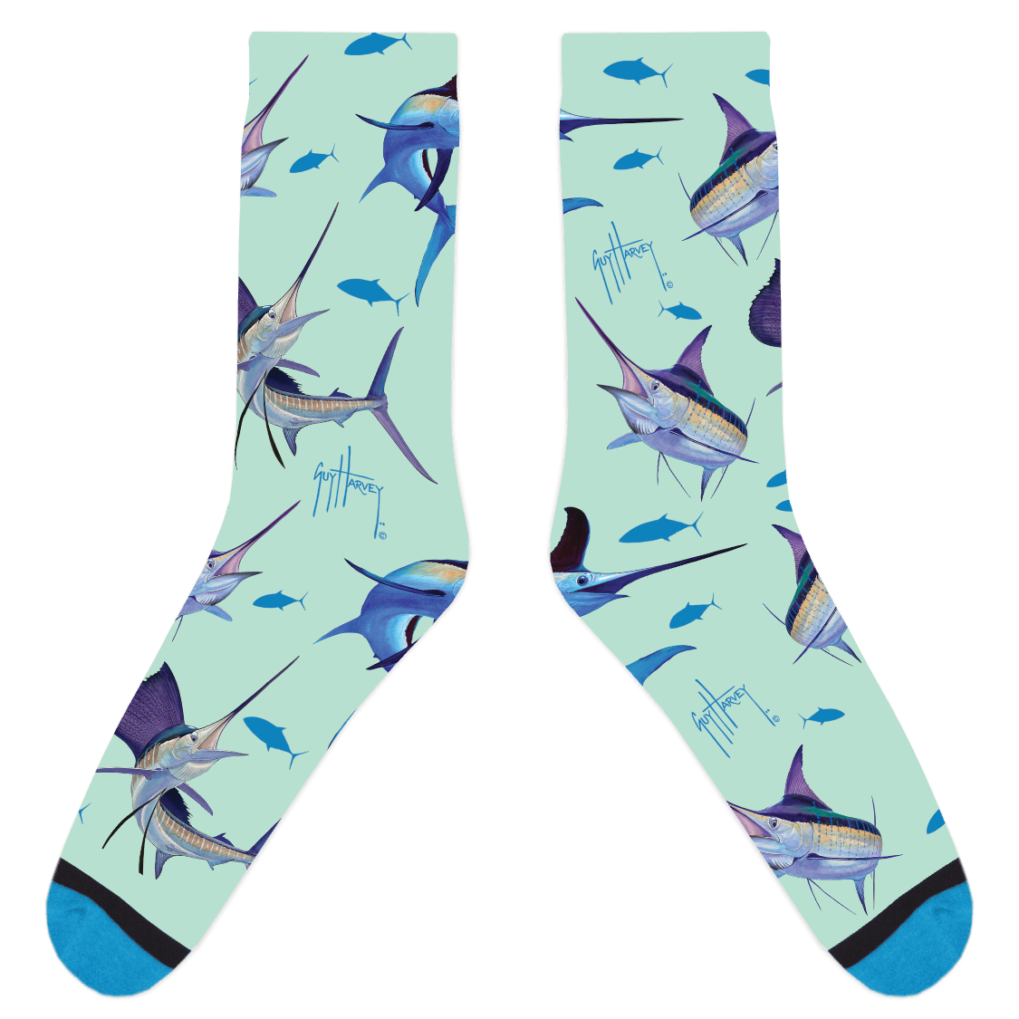 Guy Harvey Classic Multi Billfish Socks