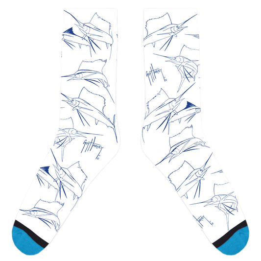 Guy Harvey Classic Sailfish Socks