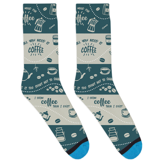 Coffee Stripe Socks