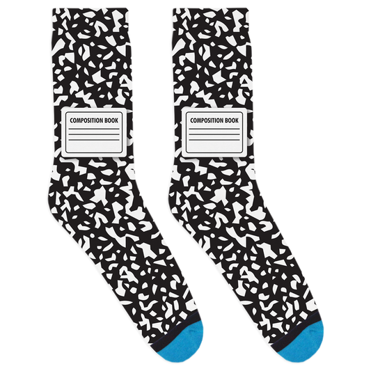 Composition Book Socks