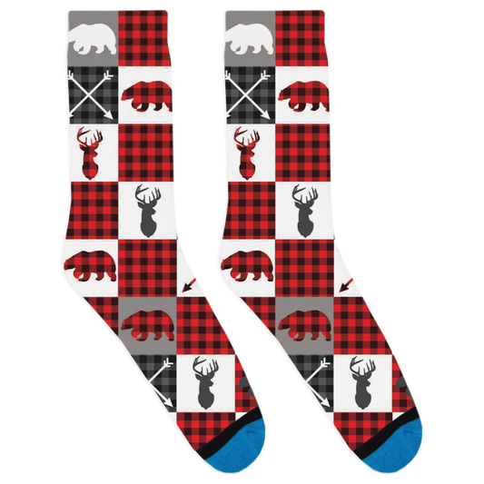 Cozy Plaid Socks