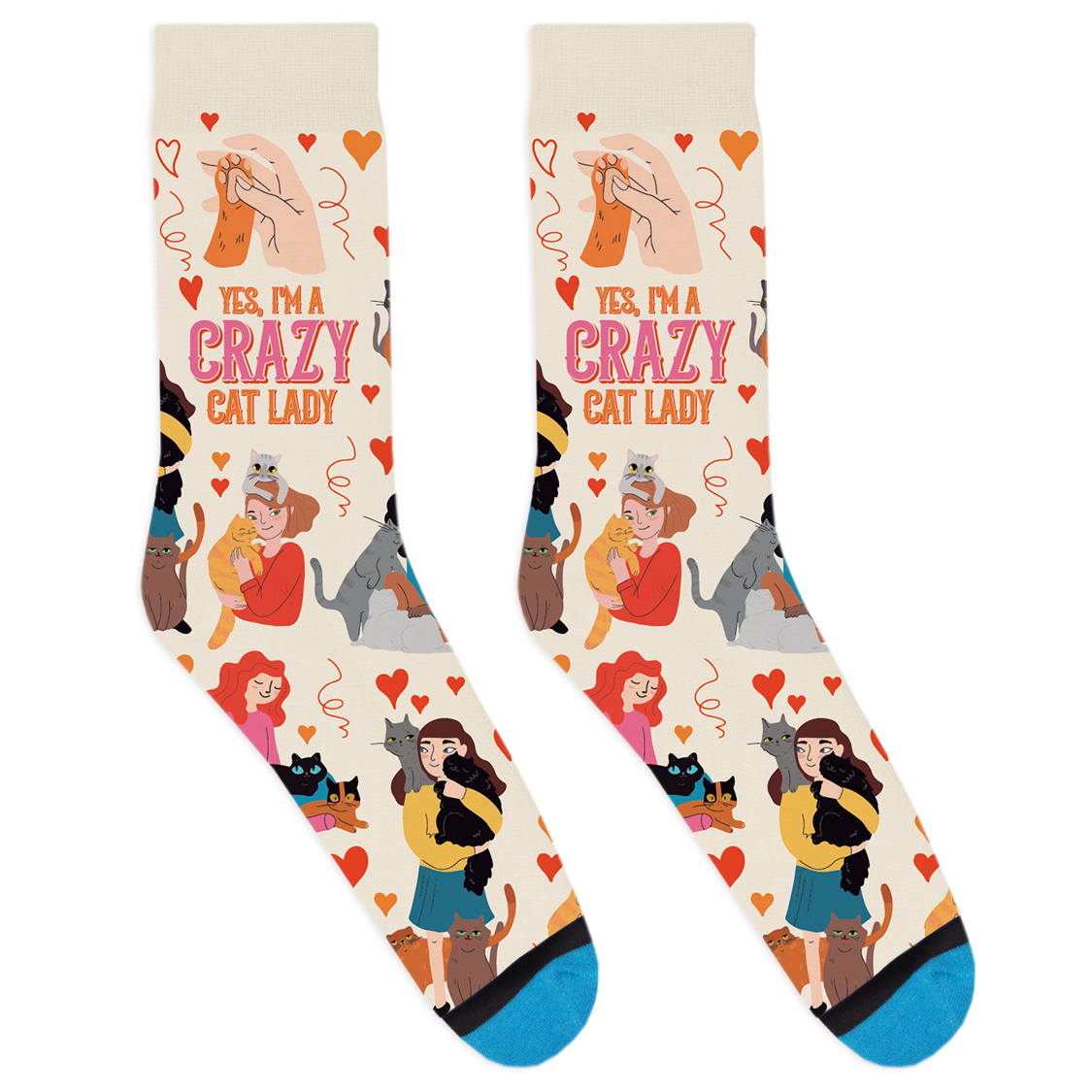 Crazy Cat Lady Socks