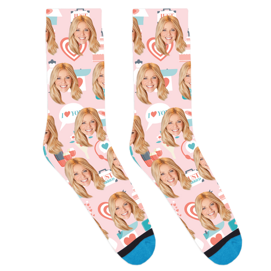 Custom Marriage Socks