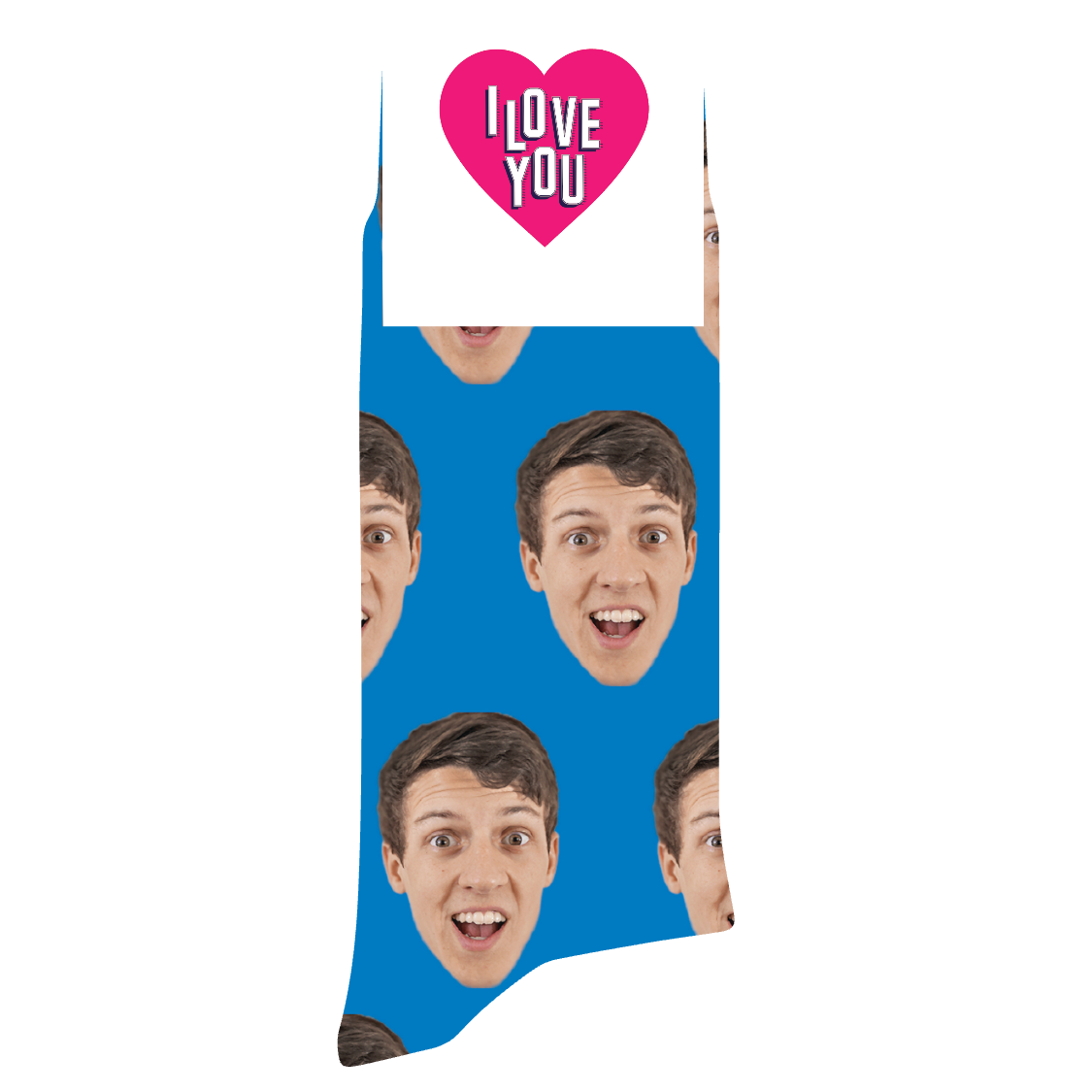 Custom Face Socks with Packaging