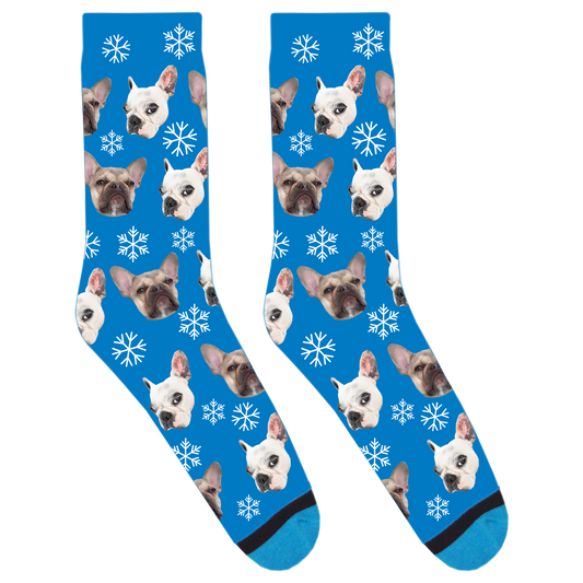 Walter Geoffrey and Charlotte Snowflake Socks