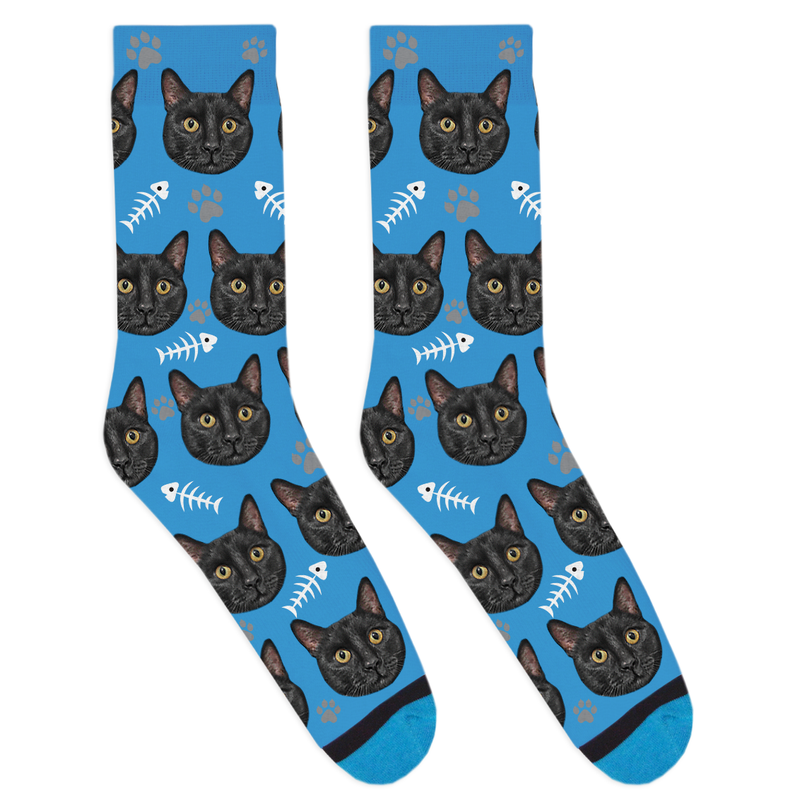 Custom Cat Socks