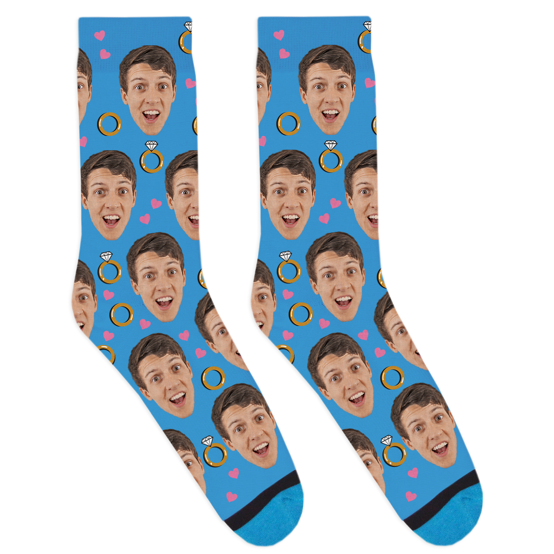 Custom Wedding Socks