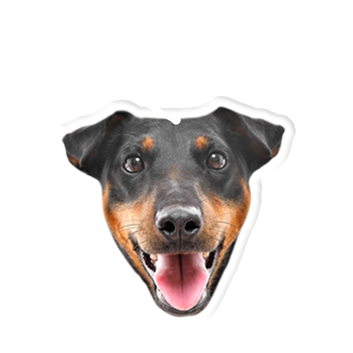 Custom Dog Car Air Freshener