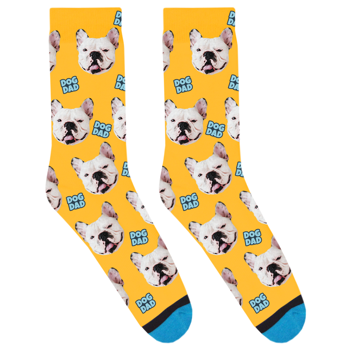 Custom Dog Dad Socks