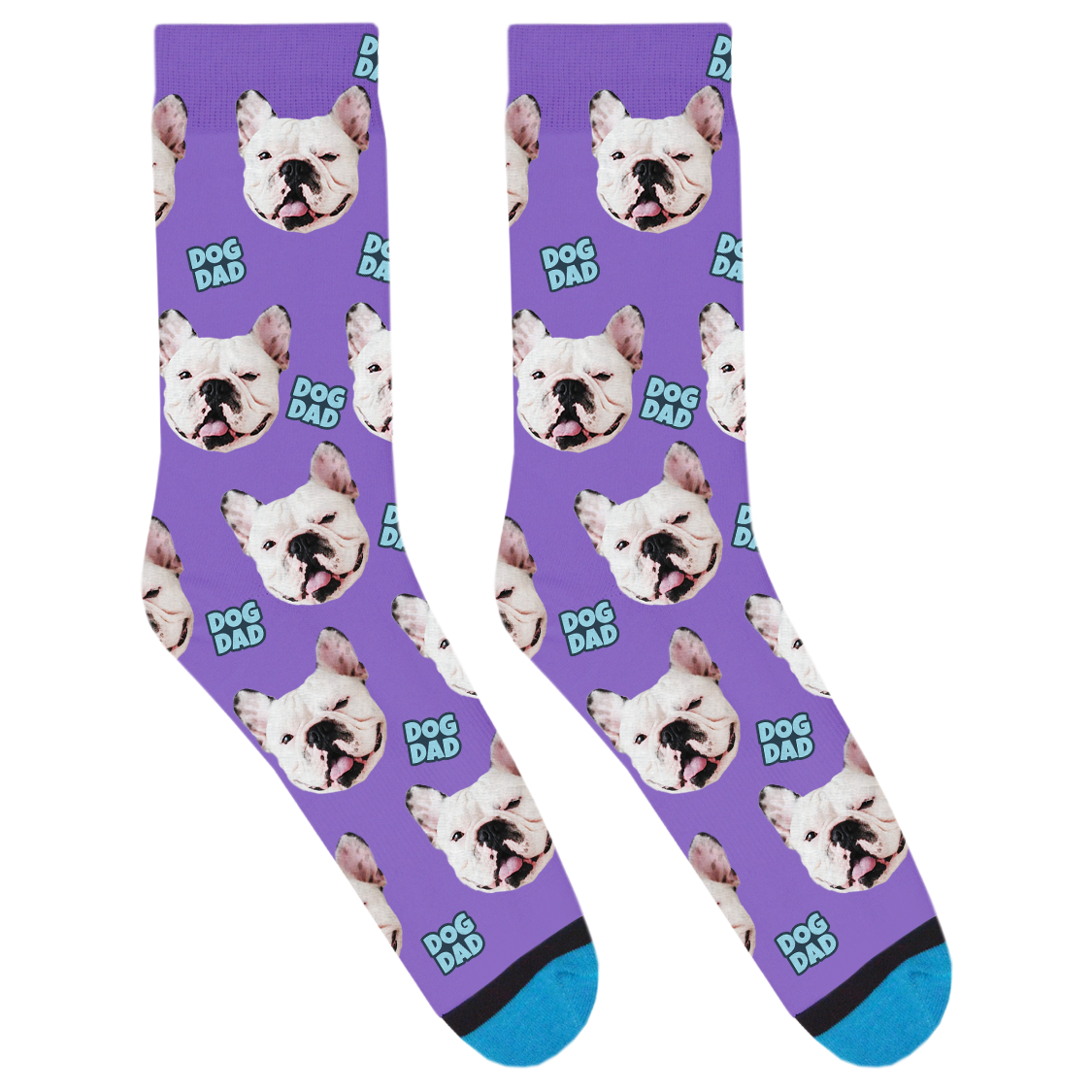 Custom Dog Dad Socks