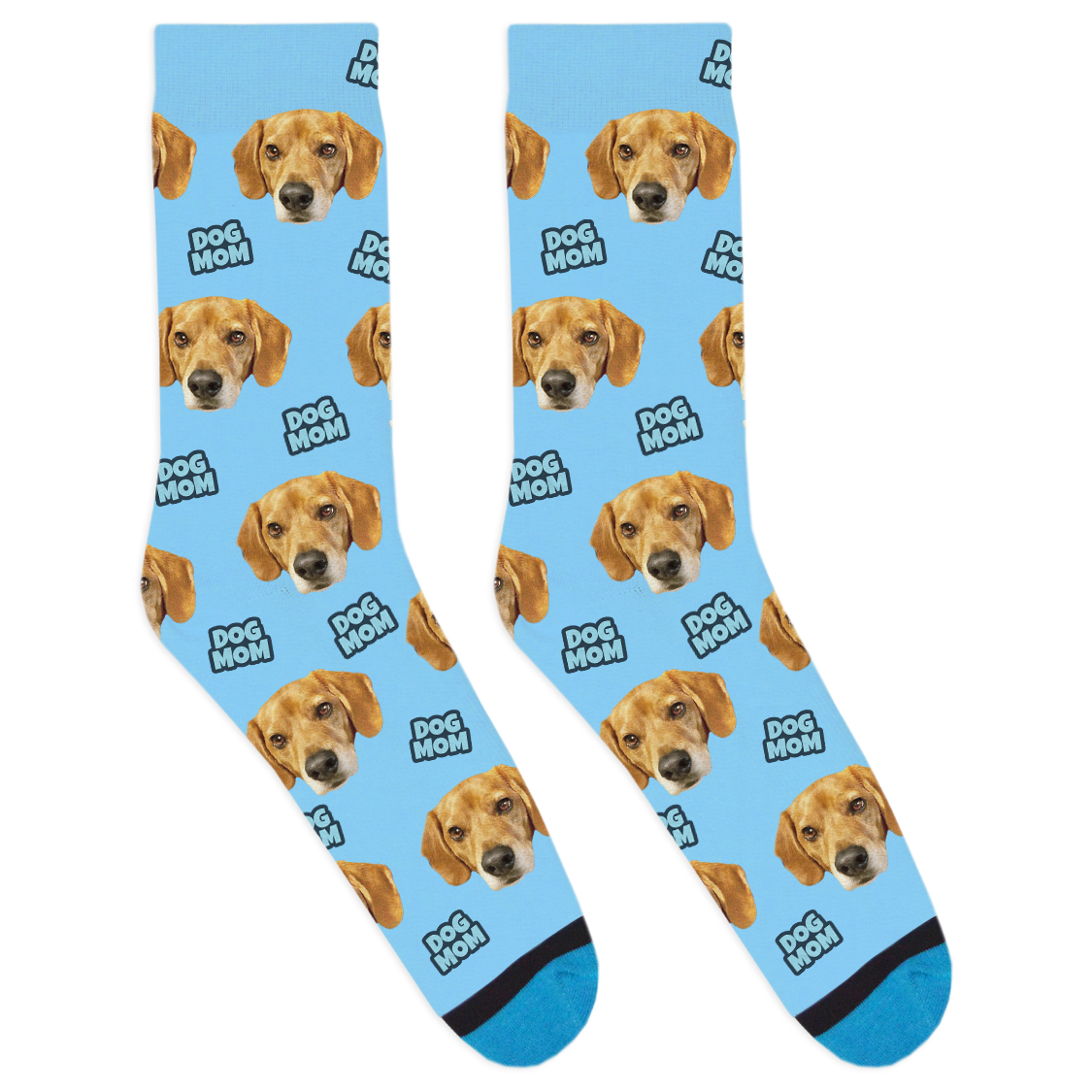 Custom Dog Mom Socks