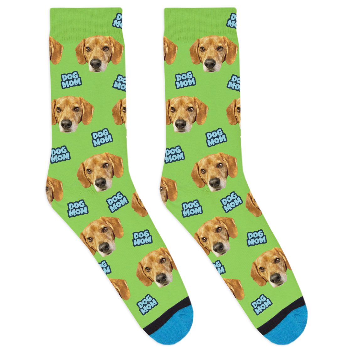 Custom Dog Mom Socks