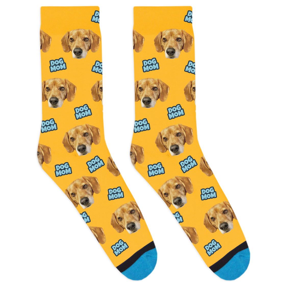 Custom Dog Mom Socks