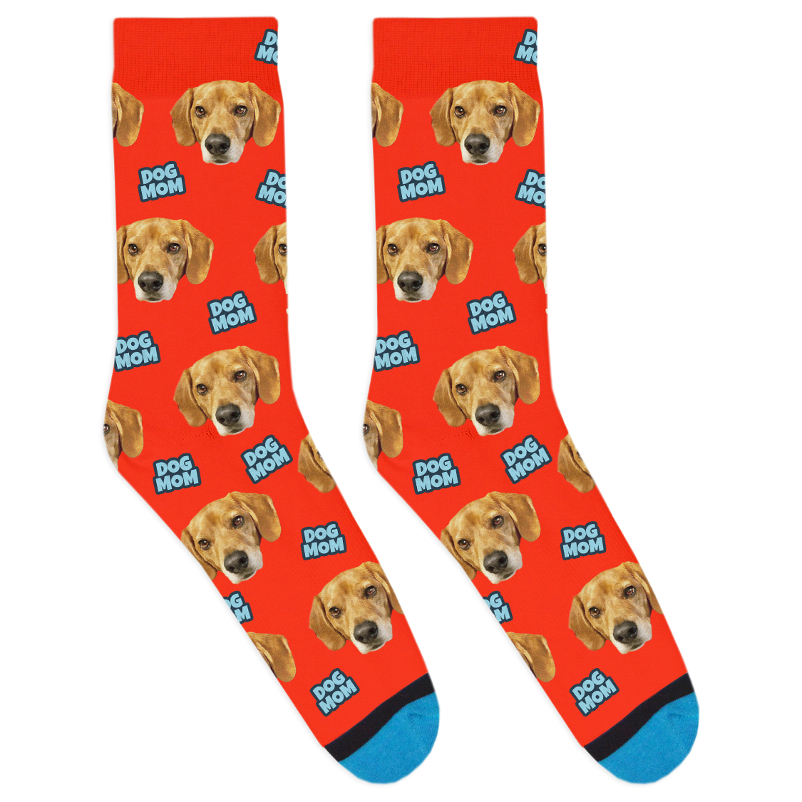 Custom Dog Mom Socks