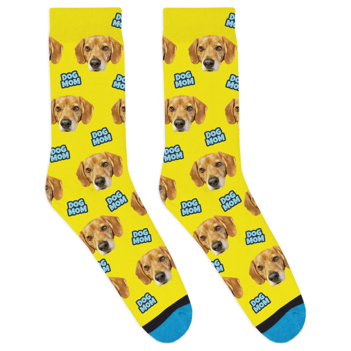 Custom Dog Mom Socks