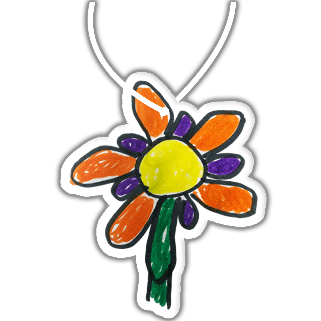 Custom Drawing Car Air Freshener