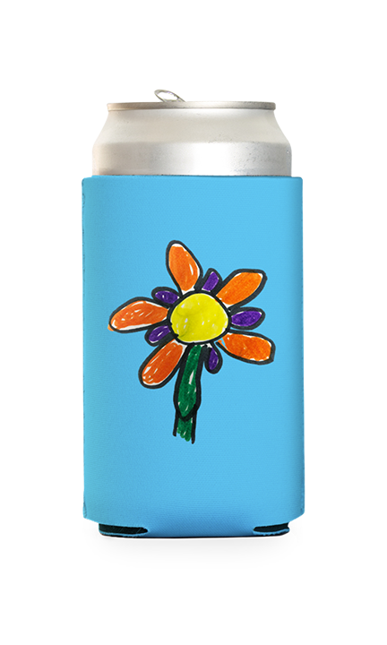 Custom Drawing Can Cooler