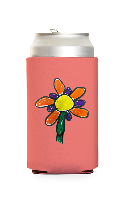 Custom Drawing Can Cooler