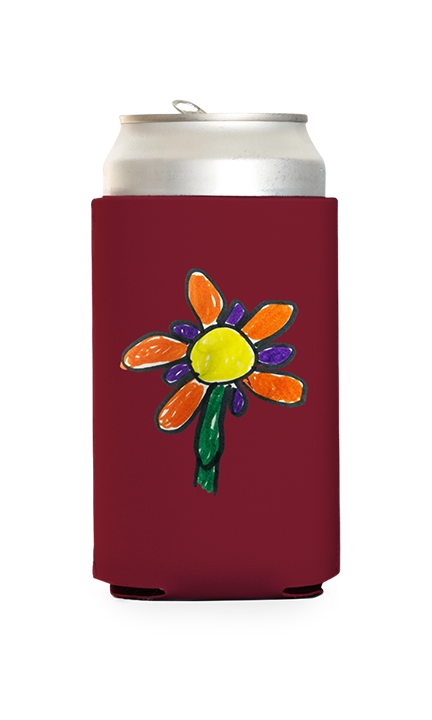 Custom Drawing Can Cooler