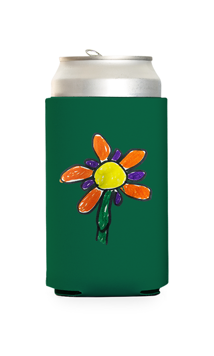 Custom Drawing Can Cooler