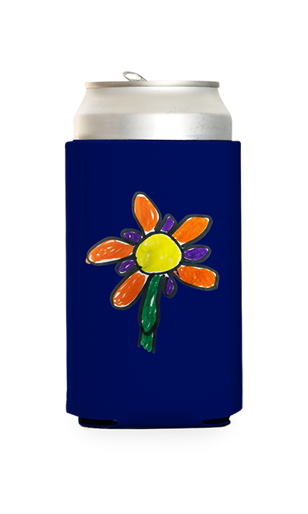 Custom Drawing Can Cooler