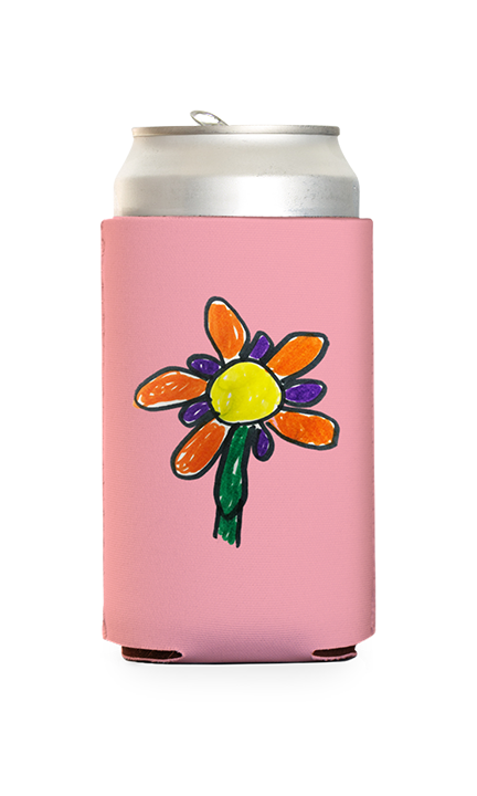 Custom Drawing Can Cooler
