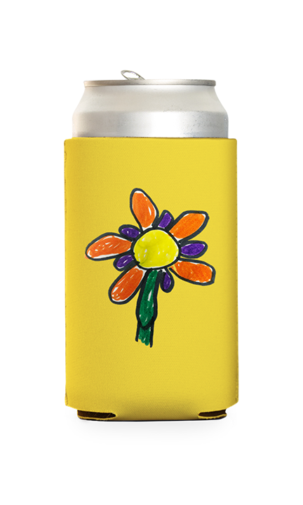 Custom Drawing Can Cooler
