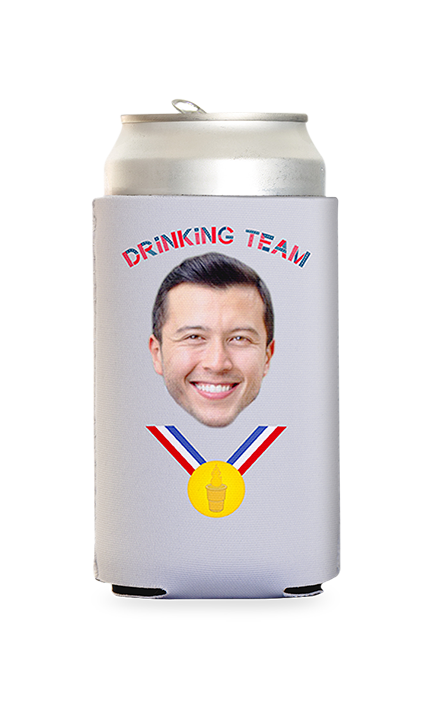 Custom Drinking Team Award Can Cooler