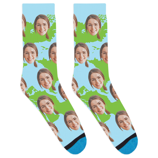 Custom Earth Socks