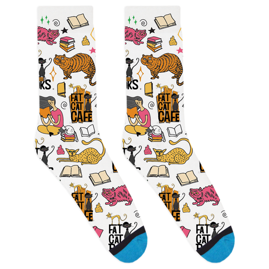 Fat Cat Cafe Socks