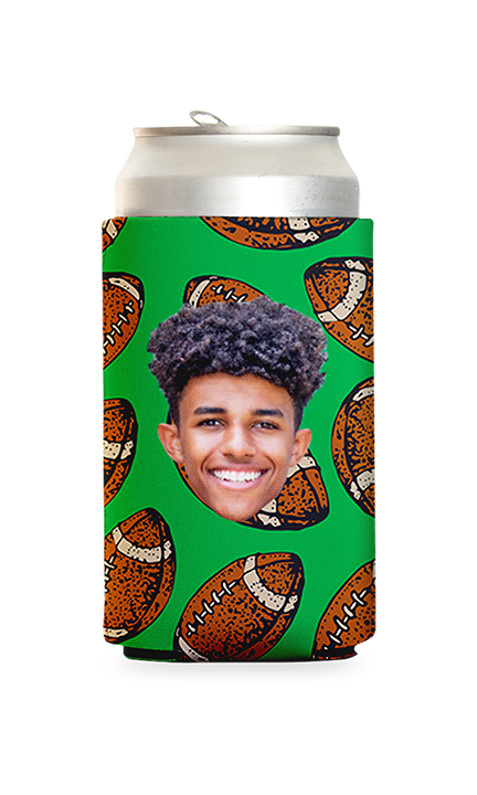 Custom Footballs Can Cooler